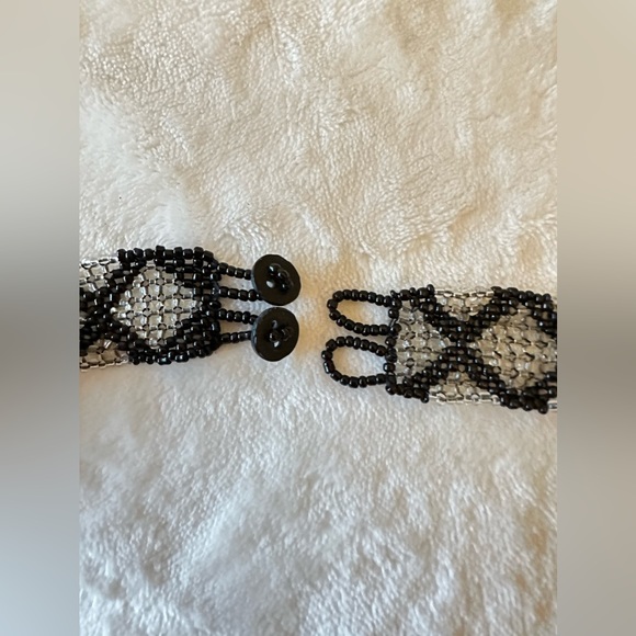 💜Handmade Tribal-Inspired Multilayered Necklace - Picture 6 of 6